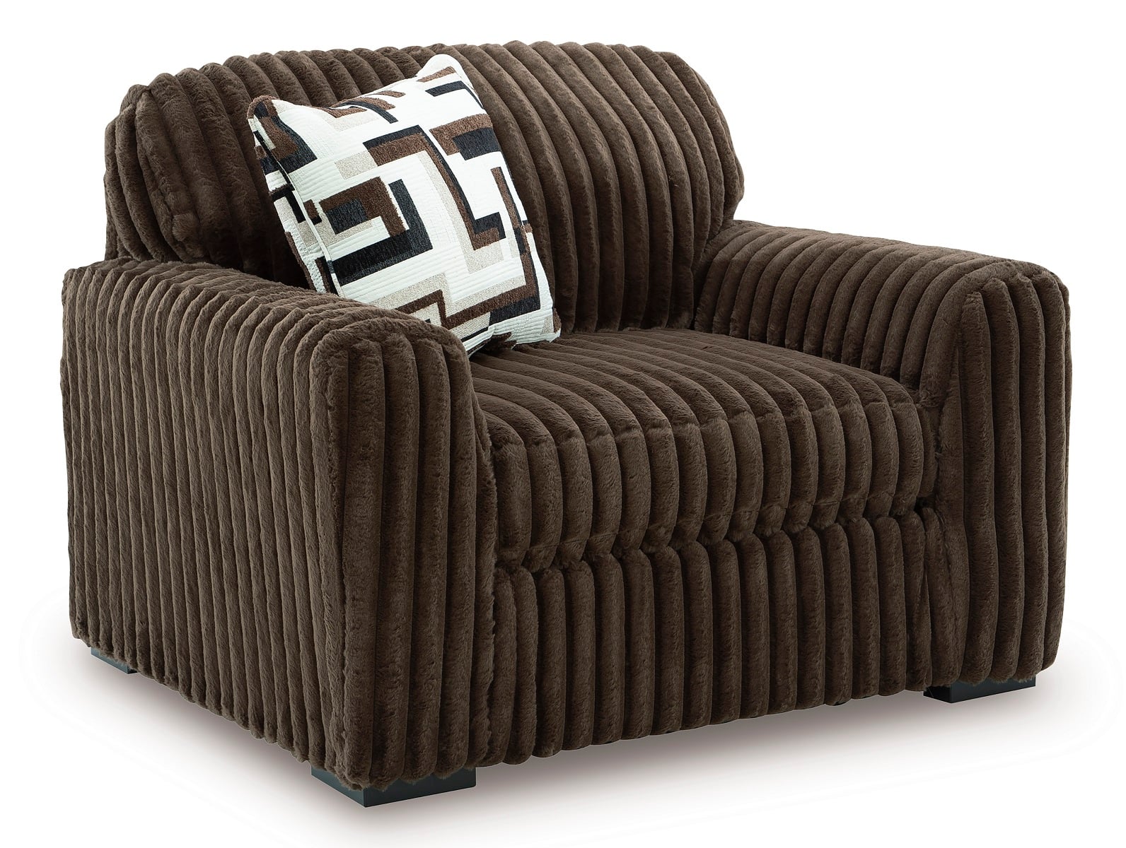 Midnight Madness Oversized Chair | The Furniture Mart