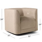 Picture of Whirlaway Swivel Accent Chair