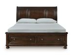 Picture of Porter King Sleigh Storage Bed