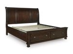 Picture of Porter King Sleigh Storage Bed