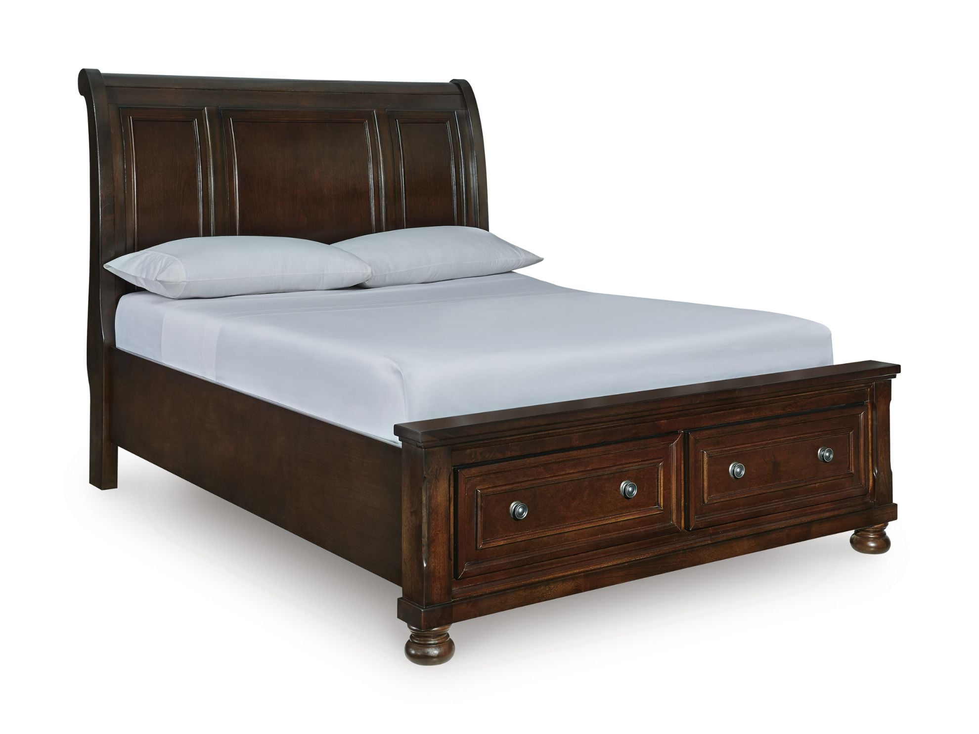 Porter Queen Sleigh Storage Bed - Thumbnail 5