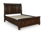 Picture of Porter Queen Sleigh Storage Bed
