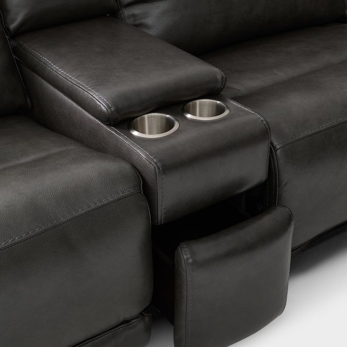 Picture of Charcoal 6pc Power Sectional