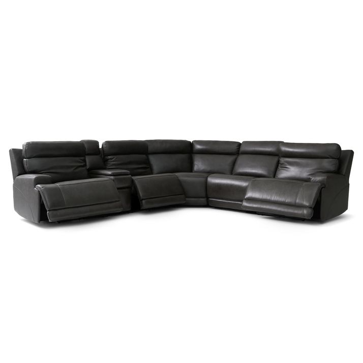 Picture of Charcoal 6pc Power Sectional