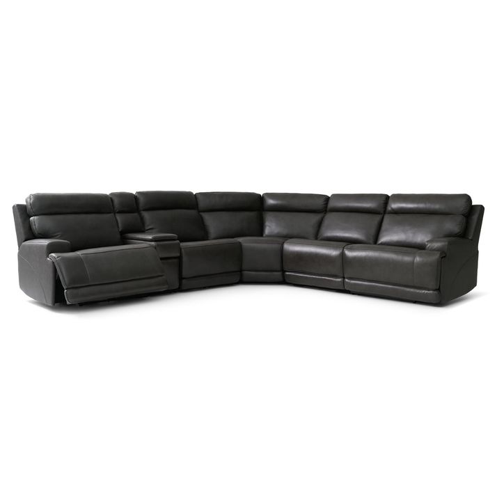 Picture of Charcoal 6pc Power Sectional