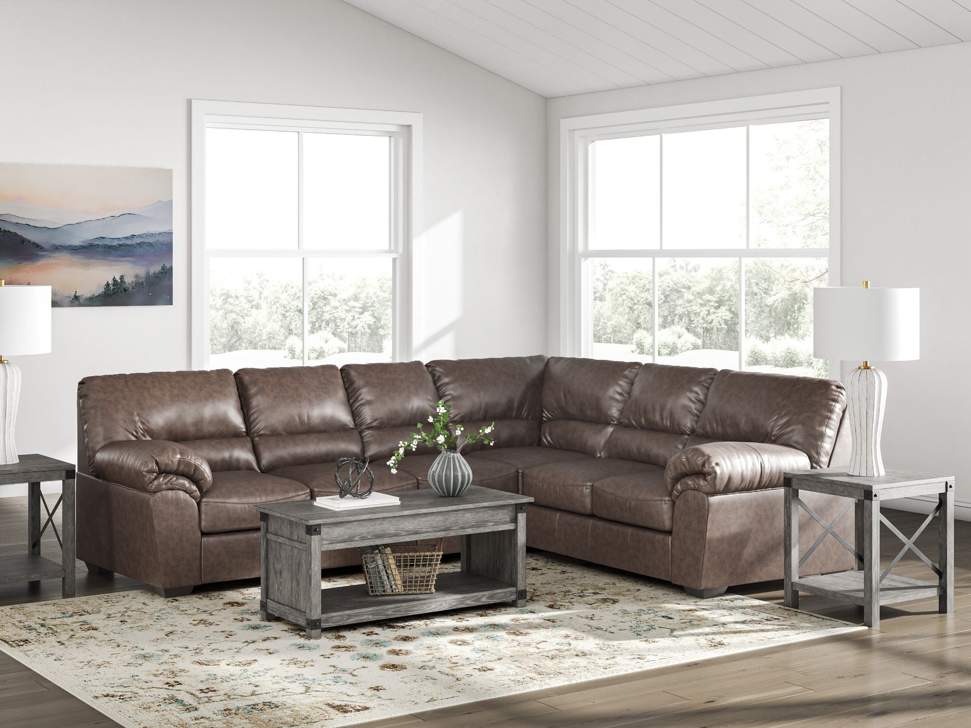 Whitlock 3pc Sectional - Thumbnail 3