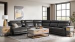 Picture of Charcoal 6pc Power Sectional