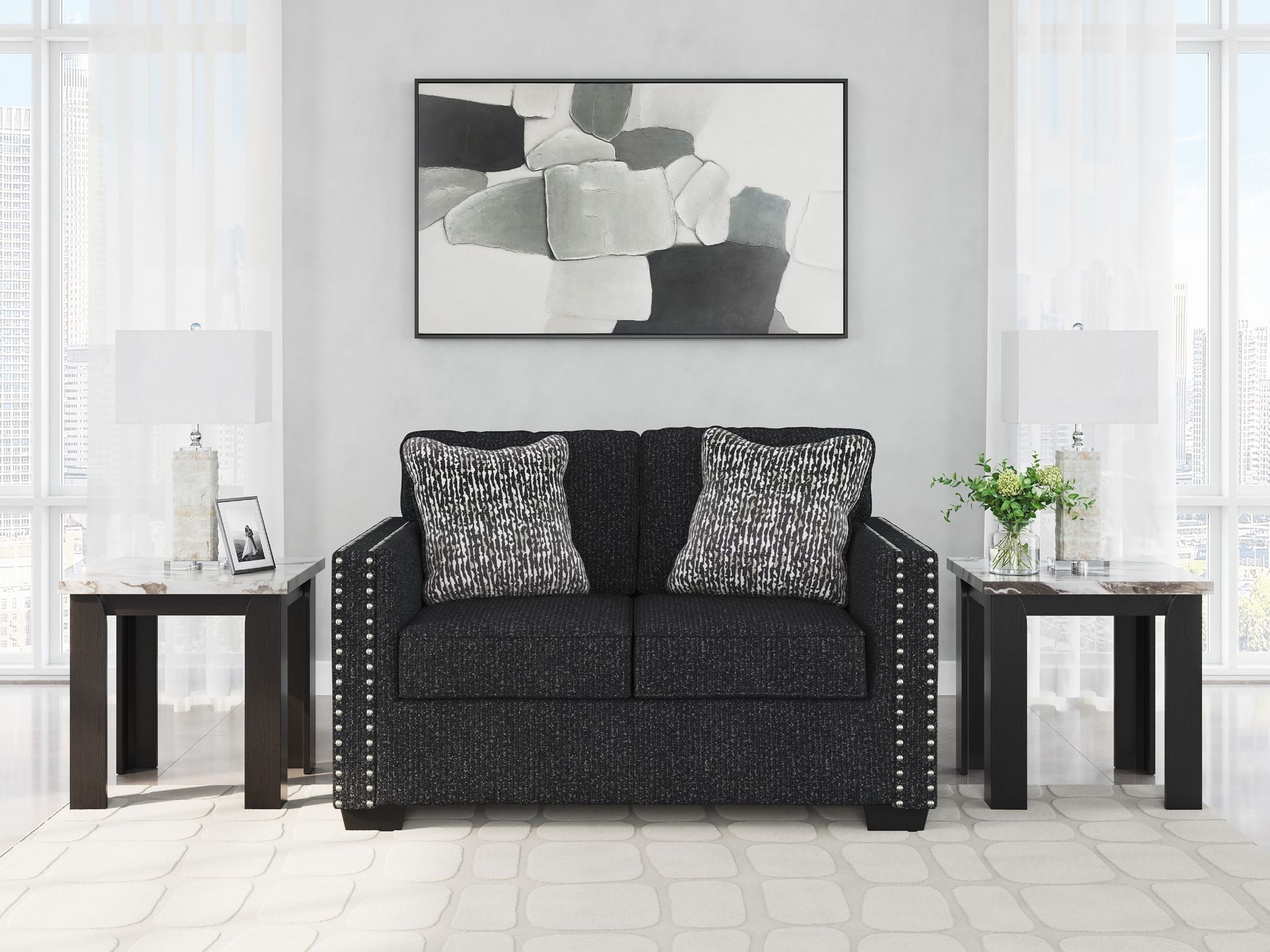 Jasmine Peaks Loveseat | The Furniture Mart