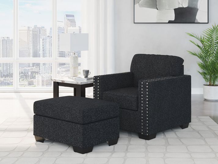 Picture of Jasmine Peaks Ottoman