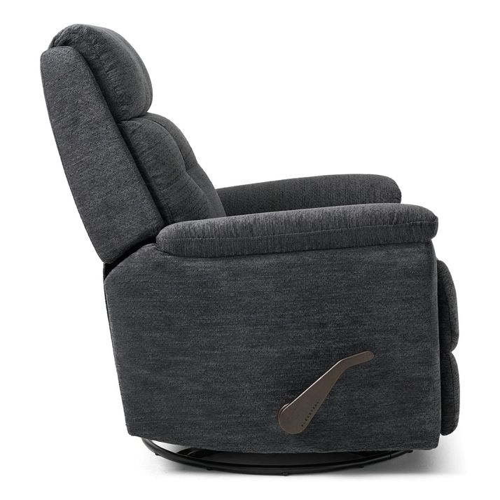 Picture of Sophisticated Steel Swivel Glider Recliner