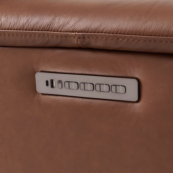 Picture of Refined Pecan Power Recliner