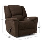 Picture of Plush Buffalo Glider Recliner