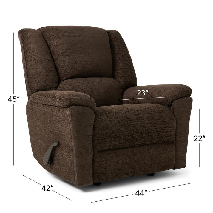 Picture of Plush Buffalo Glider Recliner