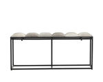 Picture of Hampton Cowhide Bench