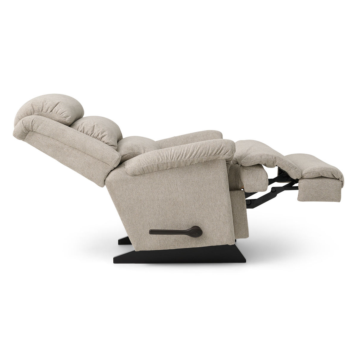 Astor Leather Rocker Recliner - Thumbnail 3