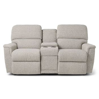 Image of Ava Whisper Power Console Loveseat