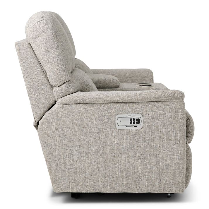 Picture of Ava Whisper Power Console Loveseat