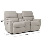 Picture of Ava Whisper Power Console Loveseat