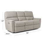 Picture of Ava Whisper Power Sofa