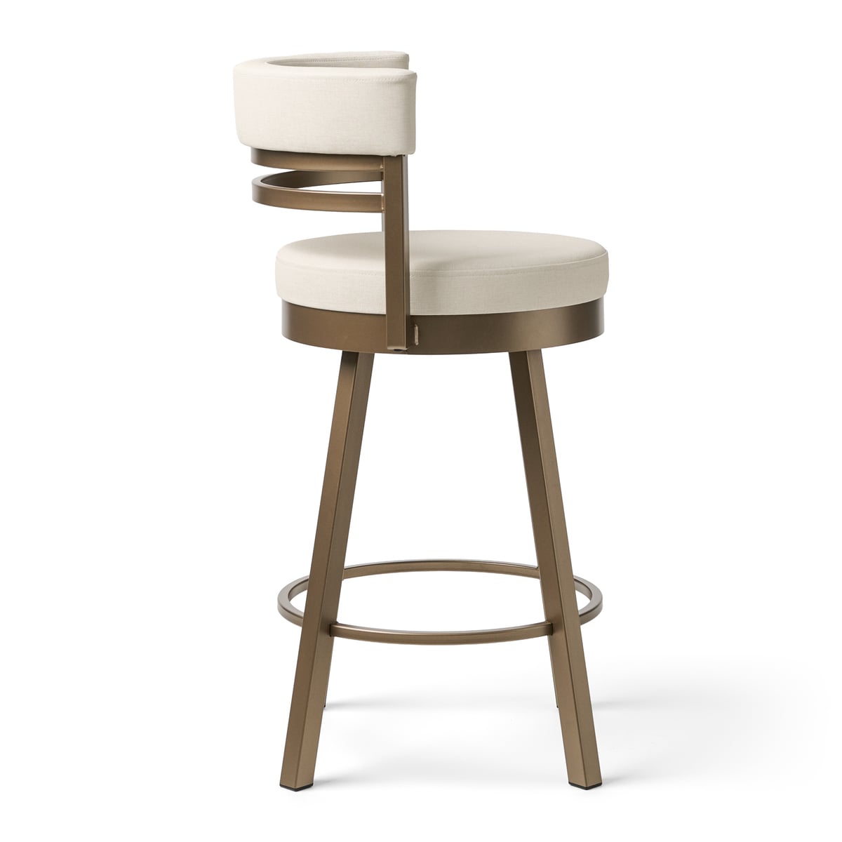 Ronny Swivel Counter Stool - Metallo / Boardwalk