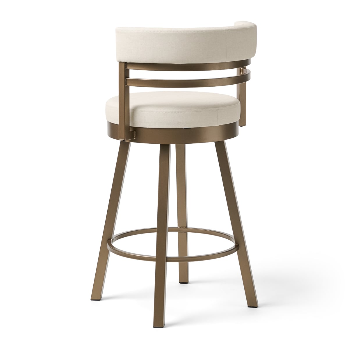 Ronny Swivel Counter Stool - Metallo / Boardwalk - Thumbnail 4