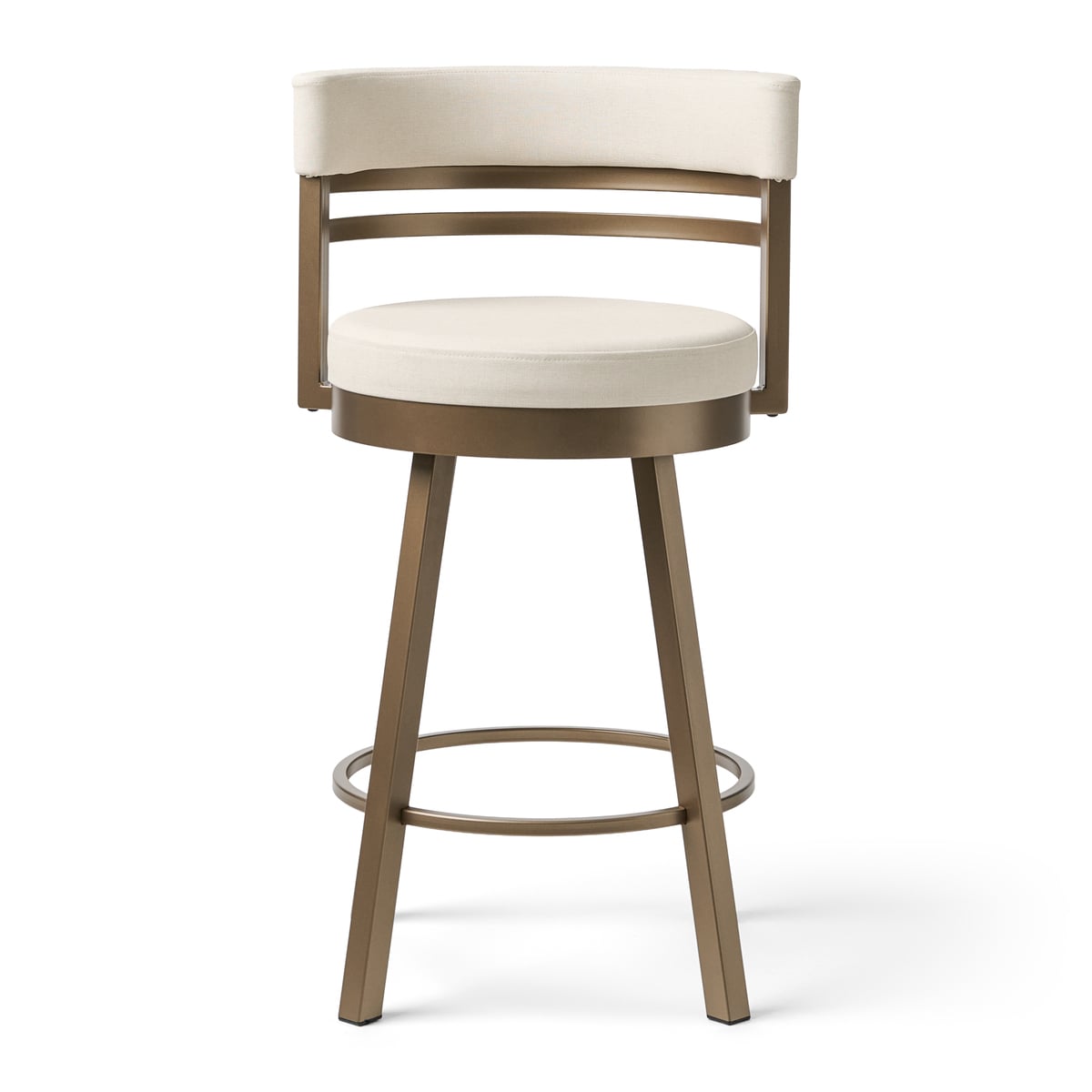 Ronny Swivel Counter Stool - Metallo / Boardwalk - Thumbnail 2