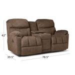 Picture of Morrison Reclining Console Loveseat