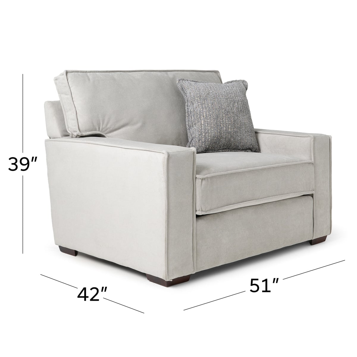 Lyndon Oversized Chair - Thumbnail 4