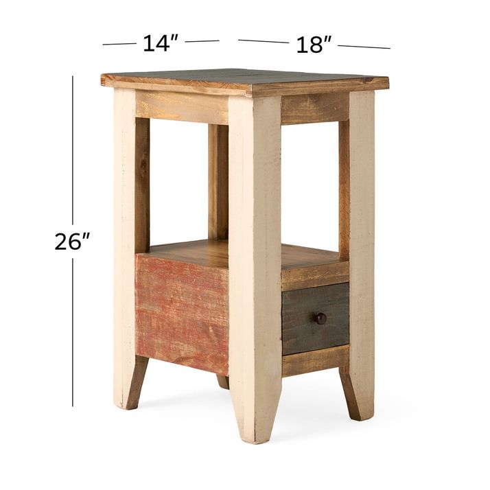 Picture of Antique Chairside Table