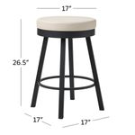 Picture of Rudy Swivel Counter Stool