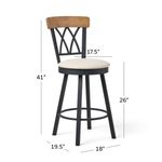 Picture of Brittany Swivel Counter Stool