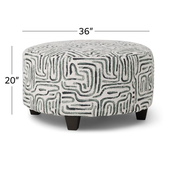 Picture of Intellect Jade Ottoman