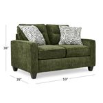 Picture of Braves Olive Loveseat