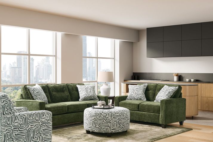 Picture of Braves Olive Sofa