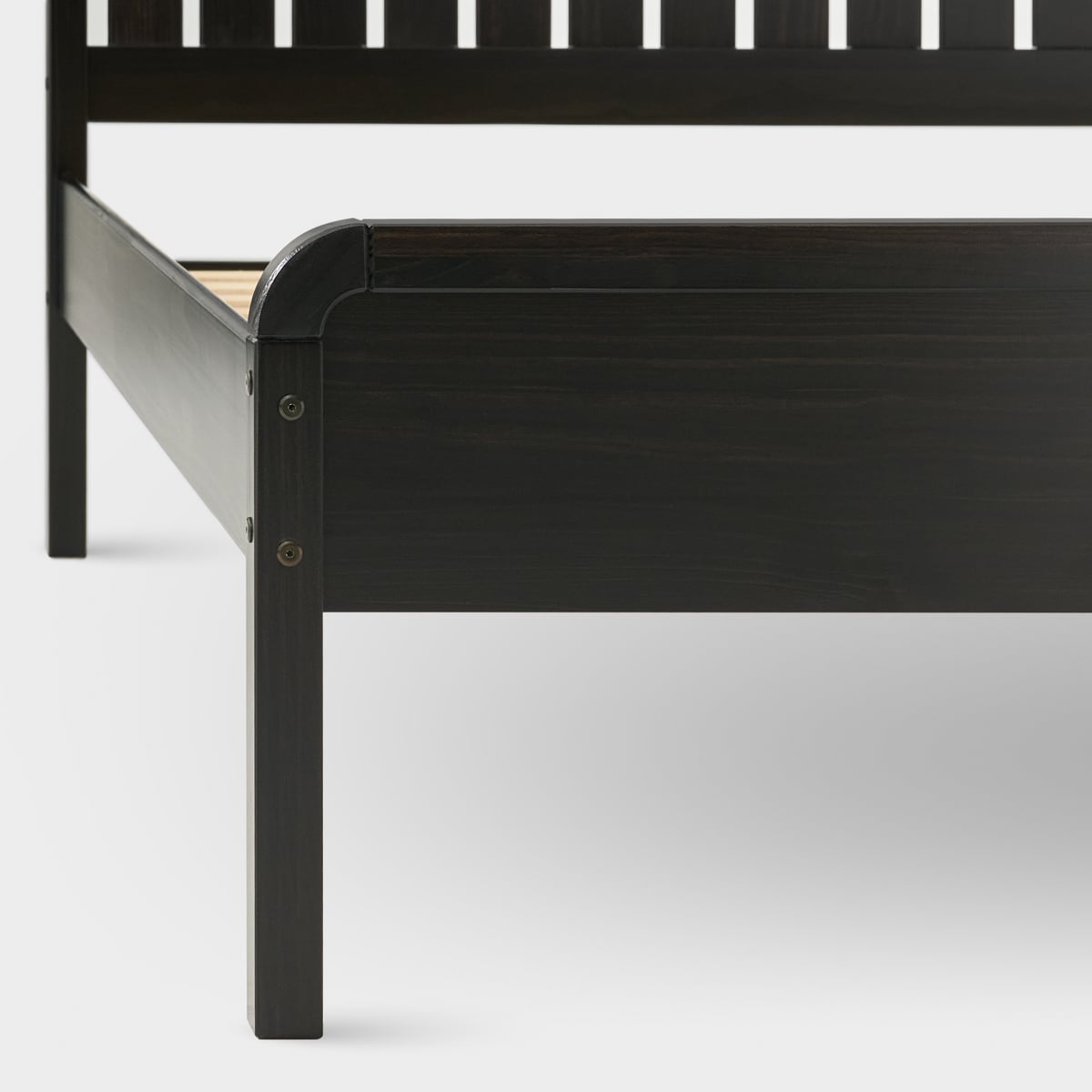 Metropolitan Urban Walnut Queen Bed - Thumbnail 3