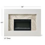 Picture of Dino Modern Mantel Fireplace
