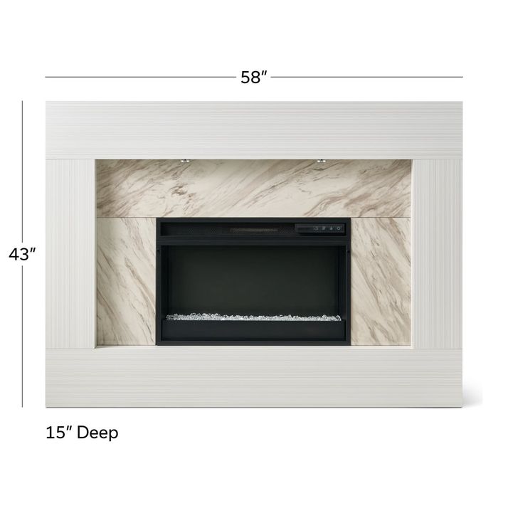 Picture of Dino Modern Mantel Fireplace