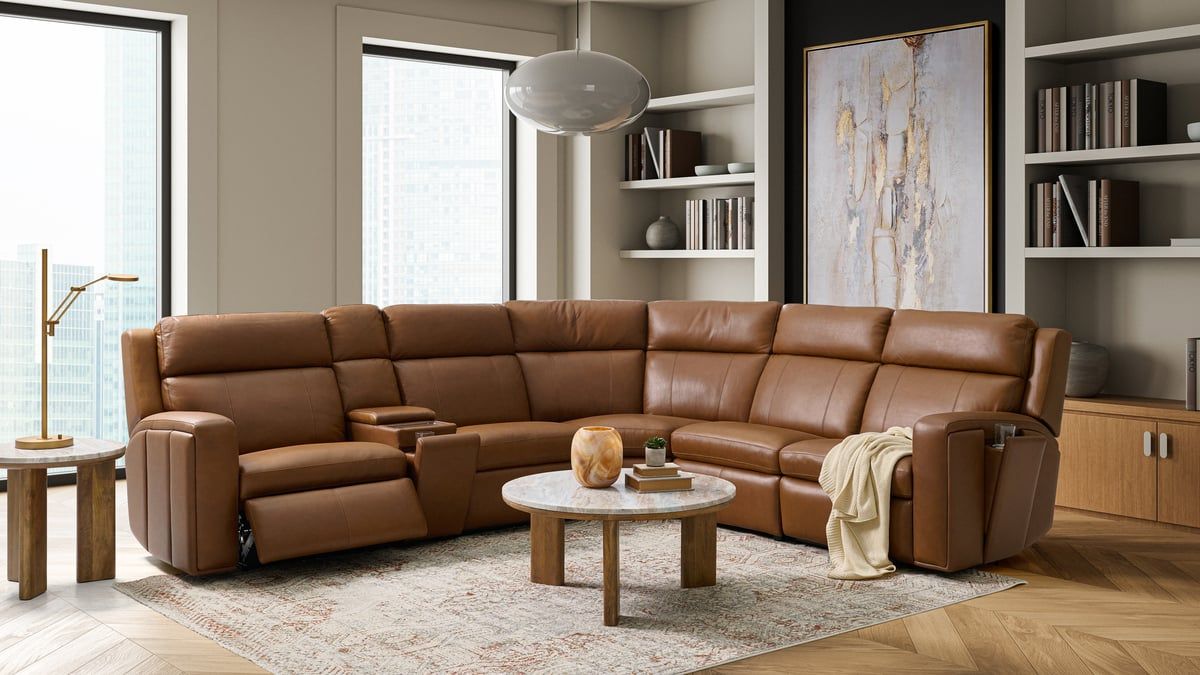 Wyatt Canyon 6pc Power Sectional - Thumbnail 4