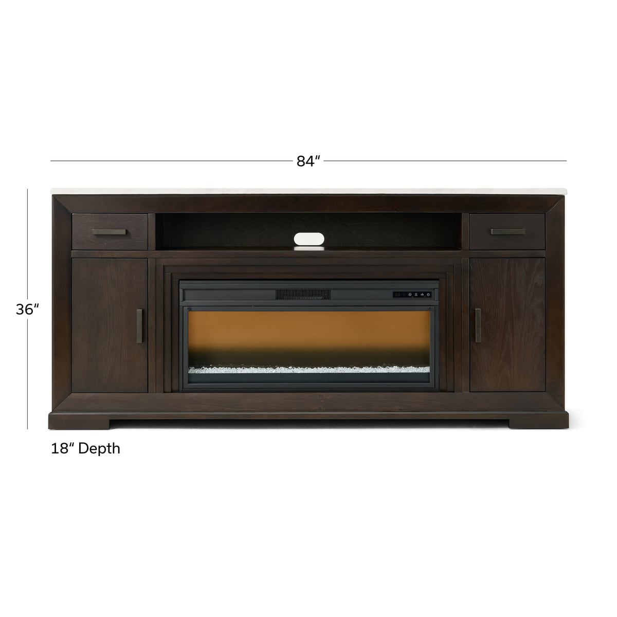Avalon Fireplace Console - Thumbnail 5