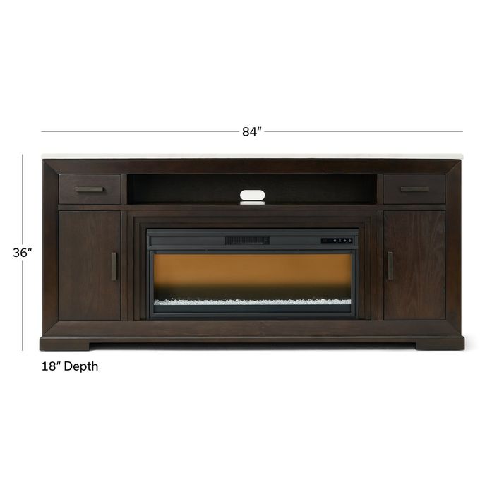 Picture of Avalon Fireplace Console