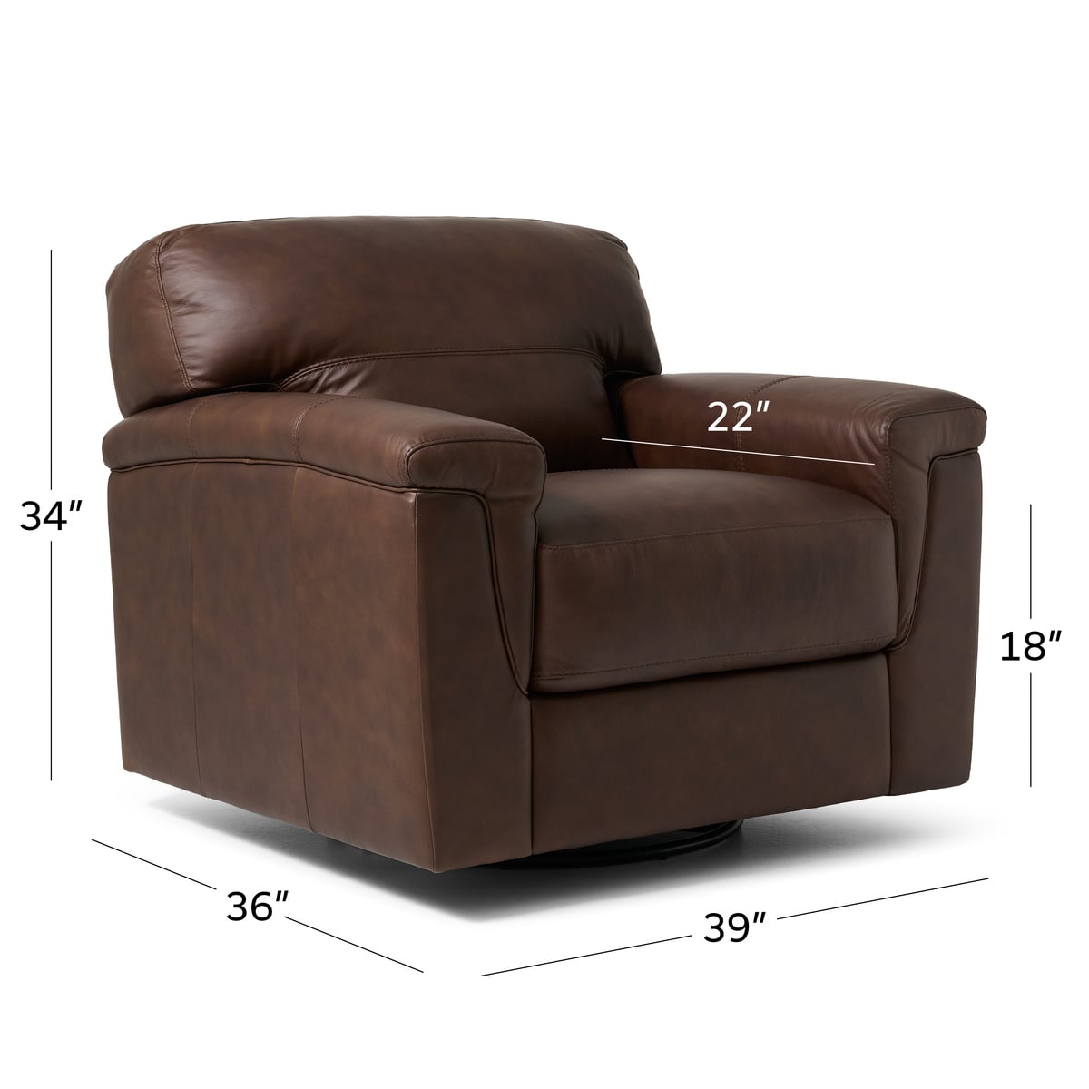 Olimpia Swivel Chair - Thumbnail 4