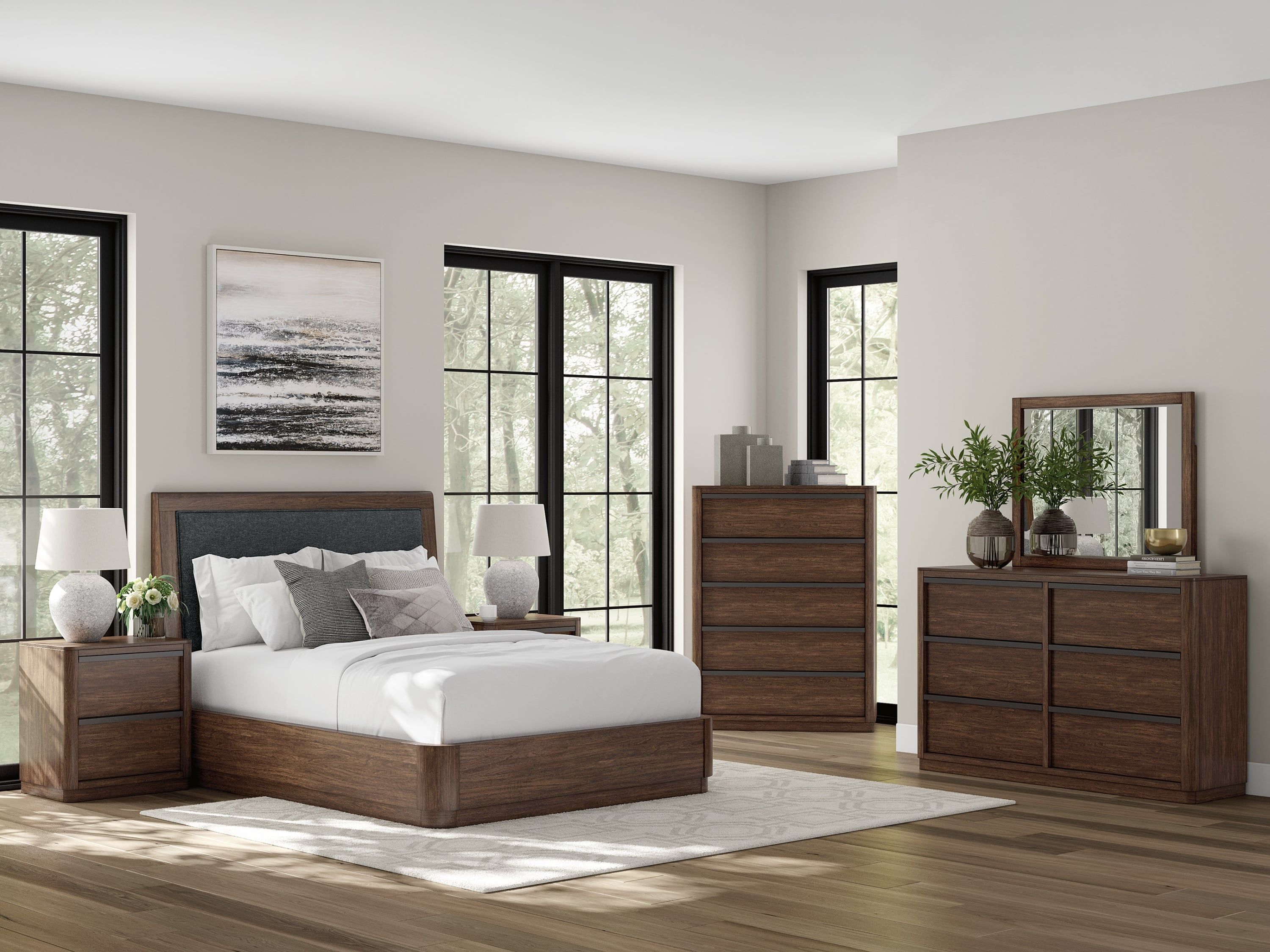 Kendamor Queen Panel Bedroom Set