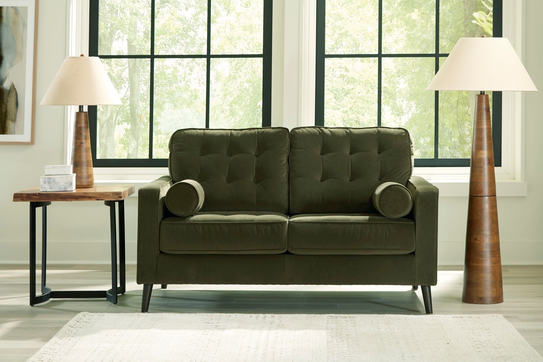 Ashley Furniture Reveon Lakes Loveseat - Thumbnail 5
