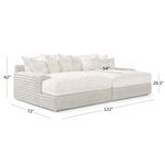 Picture of Snowy Owl 2pc Sectional