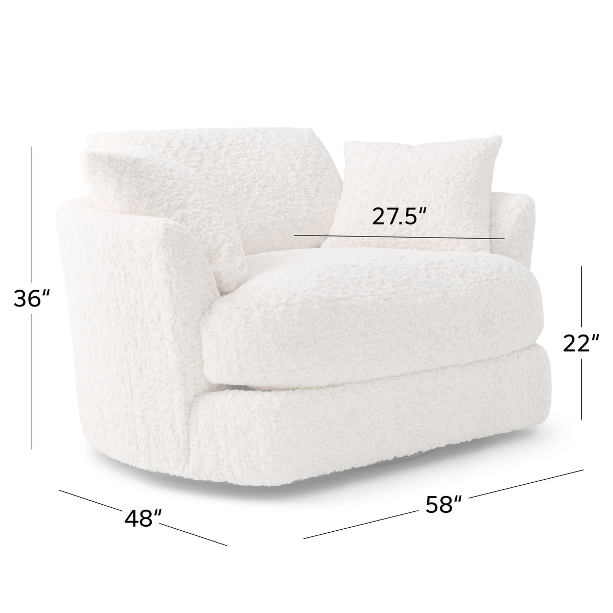 Maximus Swivel Chair - Thumbnail 5