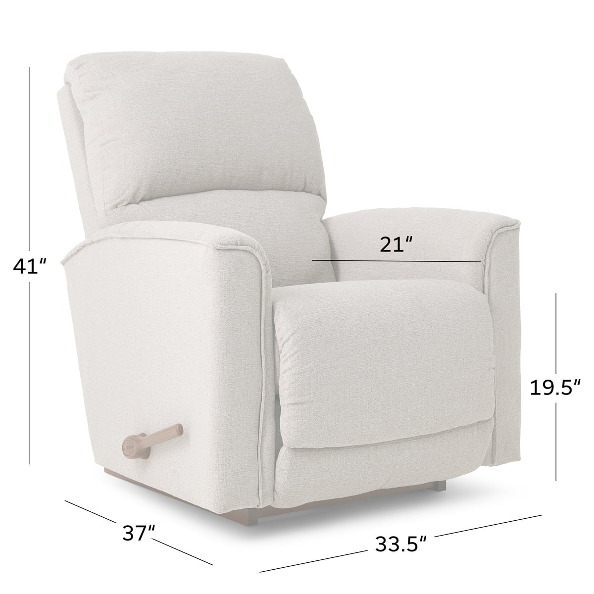 Deco chan Cade Rocker Recliner | The Furniture Mart