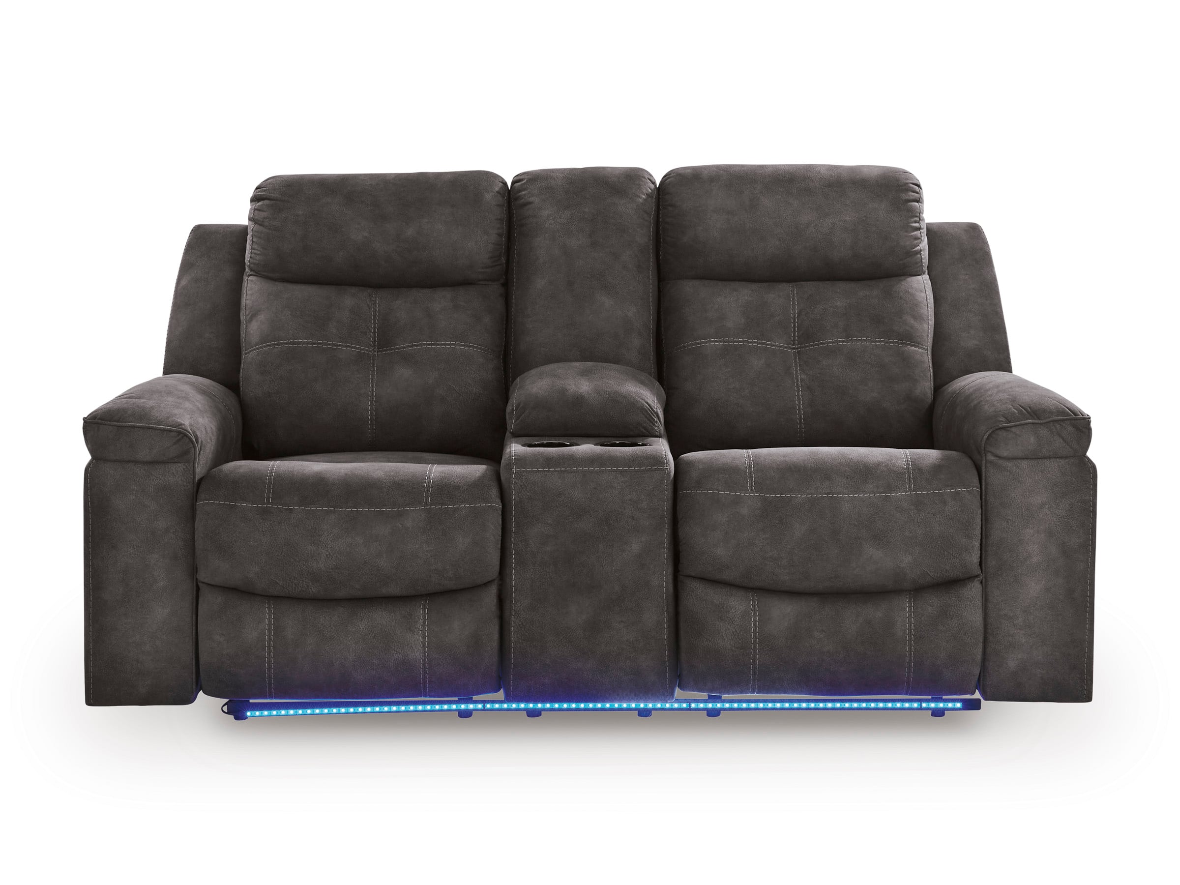 Brysonview Reclining Console Loveseat - Thumbnail 2