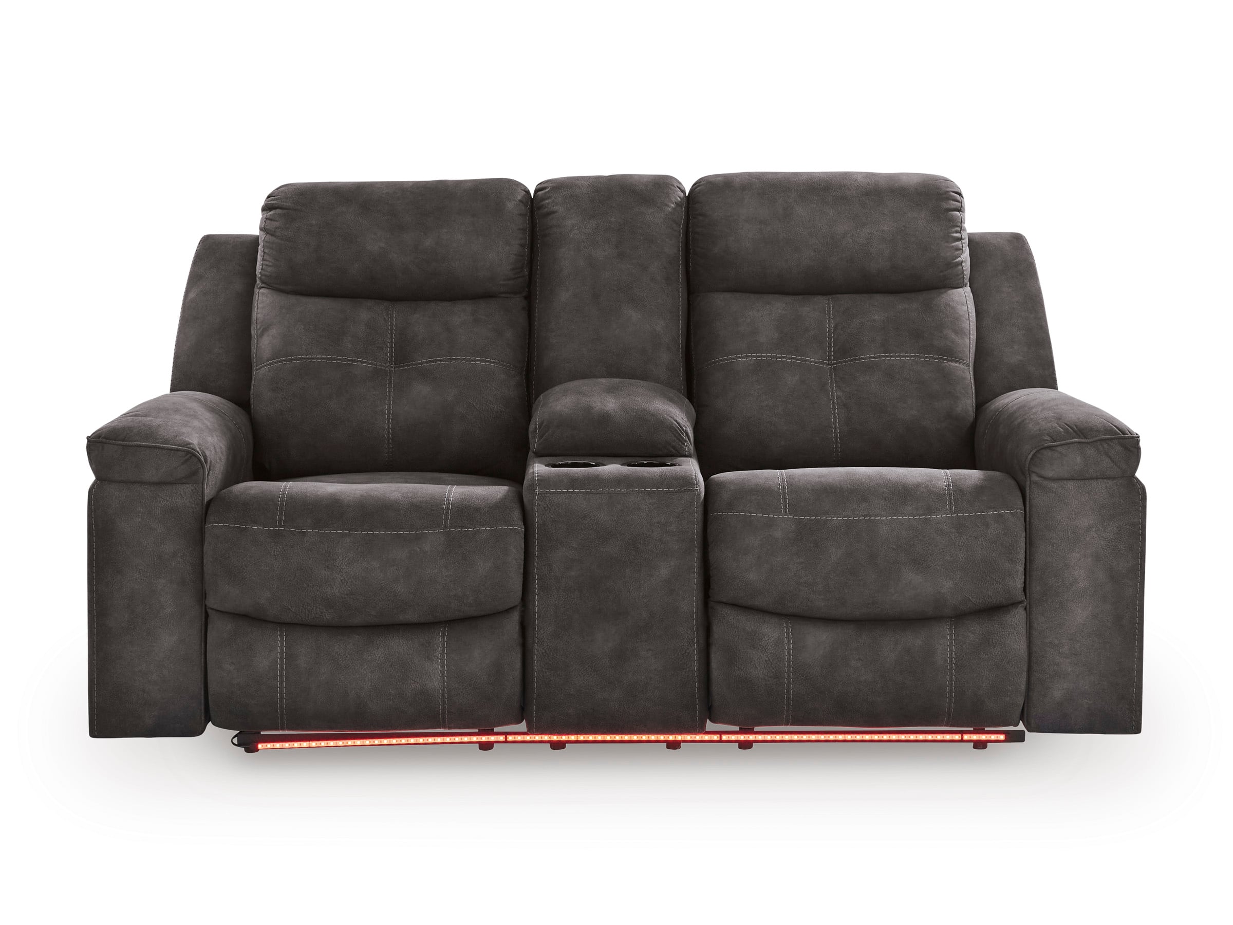 Brysonview Reclining Console Loveseat - Thumbnail 3