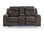Picture of Brysonview Reclining Console Loveseat