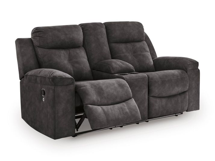 Picture of Brysonview Reclining Console Loveseat